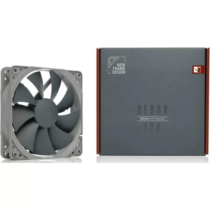 Noctua fan NF-P12 REDUX-900 — 120×25 mm, 900 RPM, 12V, 92.3 m³/h, 19.8 dB