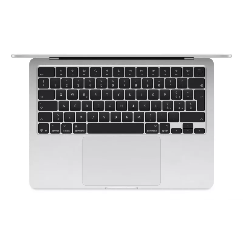 Apple MacBook Air 13 (2025), 16GB, 512GB, M4 (10-CPU/10-GPU), Silver, 35W Dual USB-C Port Power Adapter, German, MW0X3D/A
