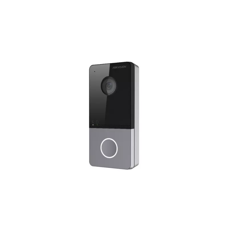 Hikvision DS-KV6113-WPE1(C) video intercom system 2 MP Black, Grey