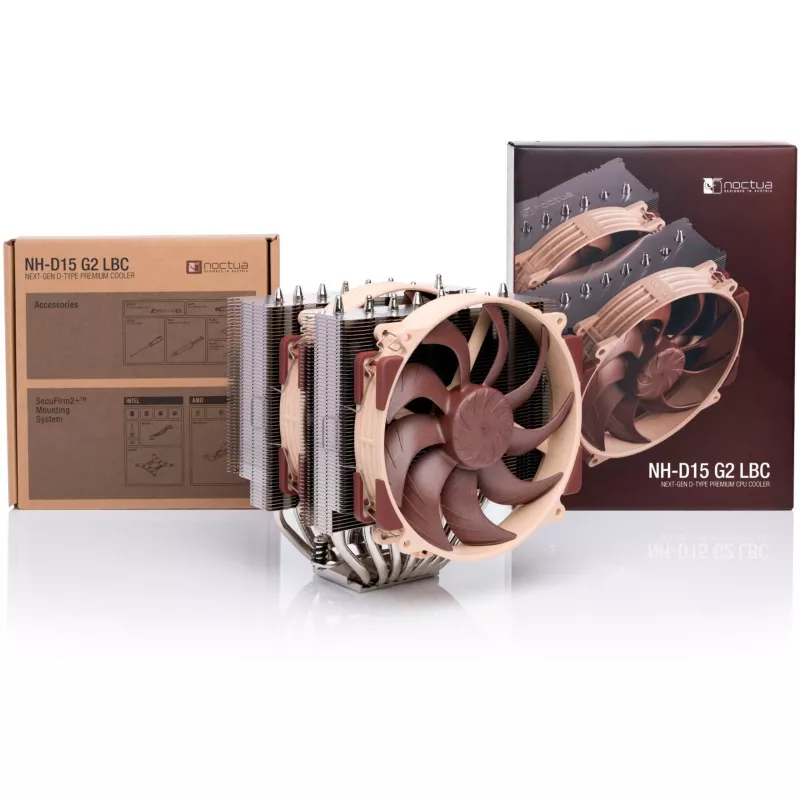 Noctua NH-D15 G2 HBC computer cooling system Processor Air cooler 14 cm