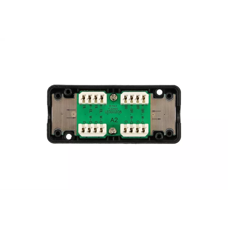 Extralink CAT6 UTP Junction Box, Barrel Connector, Black