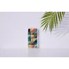 Smartphone case iKins for iPhone XR — Mosaic Black protective cover