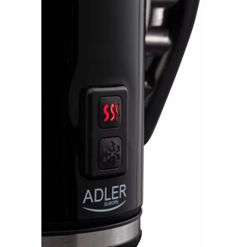 Automatic milk frother/warmer Adler AD 4478 — stainless steel bowl, 240 ml capacity, 500 W, hot & cold