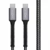 Car power adapter FIXED FIXDA-CC12-GR — 12V DC input, USB-C and USB outputs