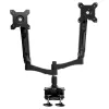 SilverStone SST-ARM22BC Dual Monitor Mount - black