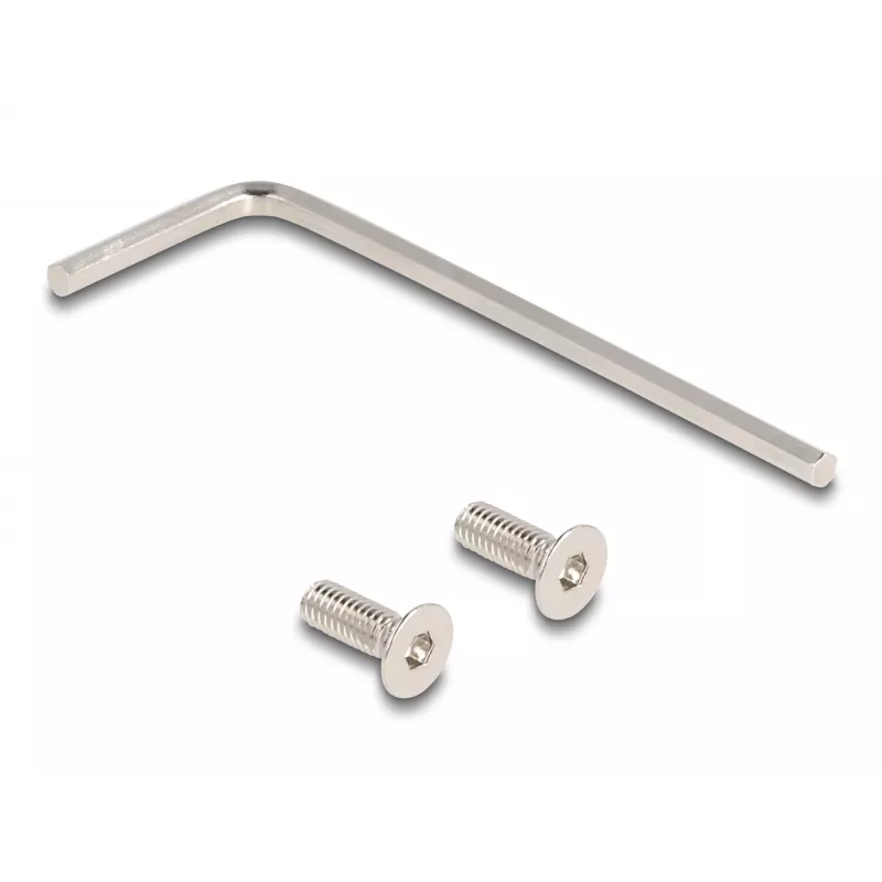 Headphone holder DeLOCK 18450 adjustable aluminium silver