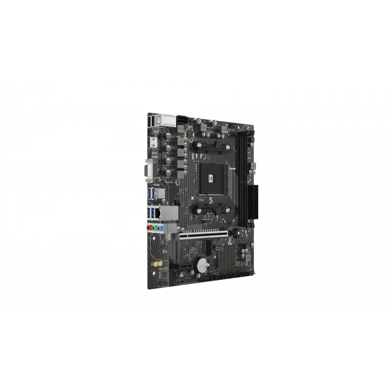 Micro ATX motherboard Sapphire A520M-E for Socket AM4, AMD A520 chipset, 2x DDR4 DIMM, max 64 GB, PCIe 3.0 x16/x1, SATA III, Gigabit LAN