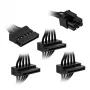 SATA modular cable Kolink KL-CBR-SAT — modular SATA power extension cable for PSU connections