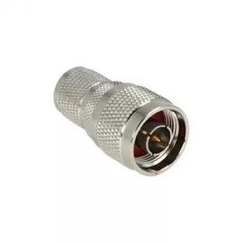Coaxial connector DELOCK 88857 RP-TNC, nickel-plated contacts, silver, 20×20×37.3 mm