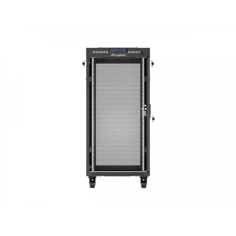 Freestanding rack cabinet LANBERG FF01-6824-23BL 24U 600×800 mm IP20 Black