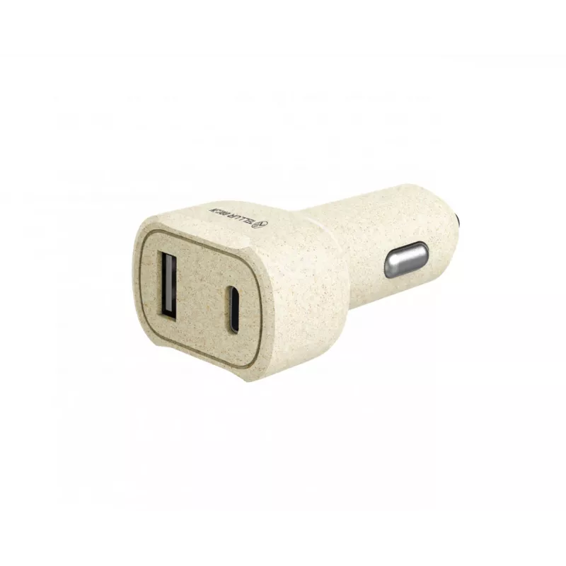 Car Charger Tellur TLL151341 36W 6A PD18W QC3.0 — USB car adapter for fast charging