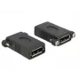 DisplayPort Adapter DeLOCK DisplayPort 1.1 F-F Black