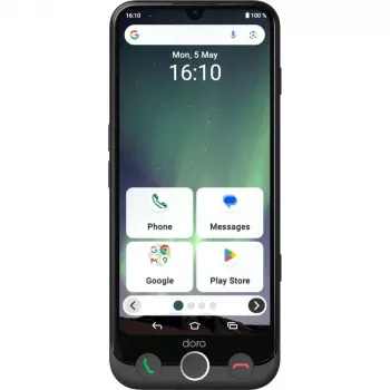 Smartphone Doro Aurora A30 6.1 inch 128GB Black