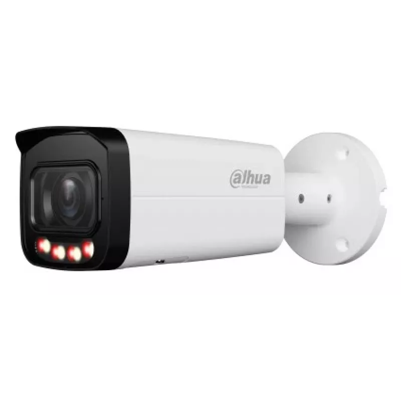 IP security camera DAHUA IPC-HFW2449T-ZAS-IL — 4 MP, 2.7–13.5 mm motorized zoom, IP67/IK10, PoE, IR/white LEDs