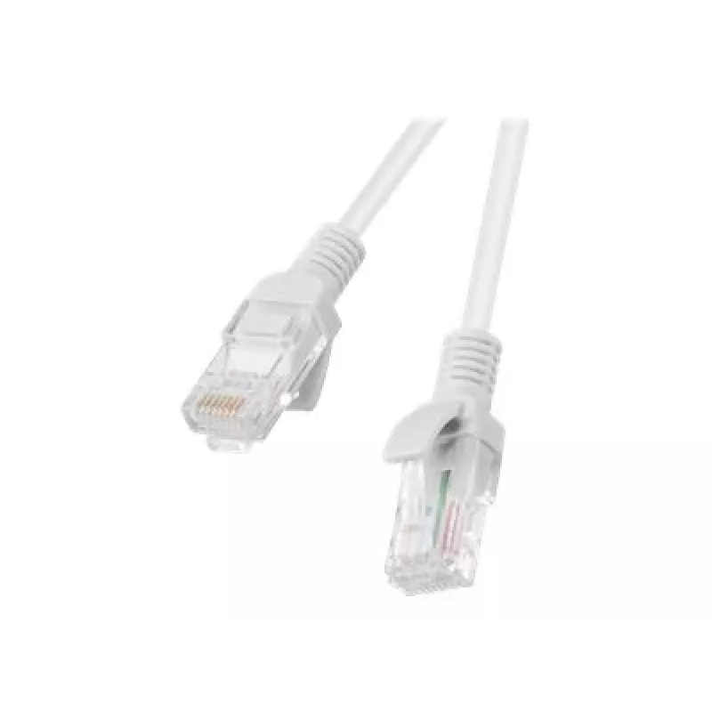 LANBERG Cat6 U/UTP RJ-45 networking cable PCU6-10CC-0100-S, 1 m, grey