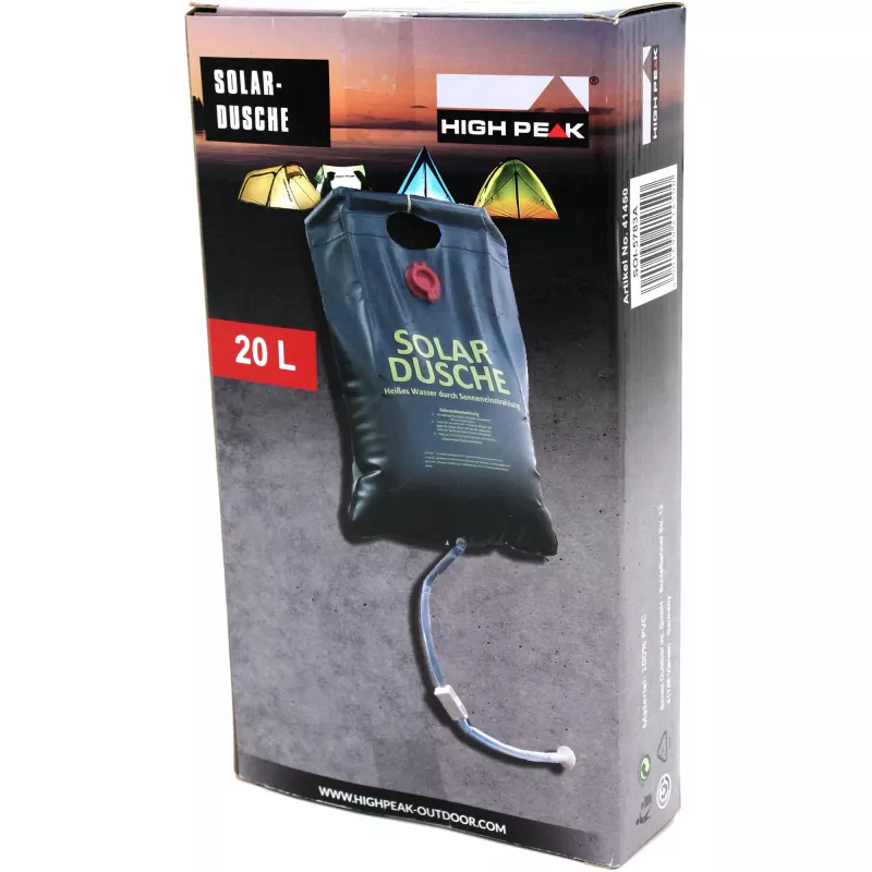 Solar Shower, 20 Liter (black)
