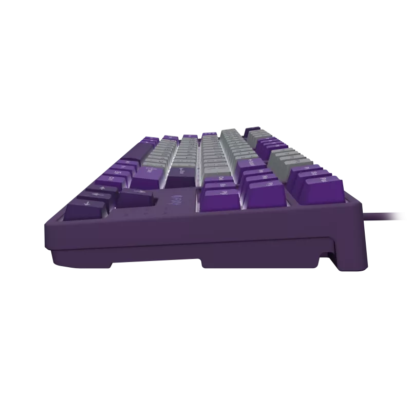 NATEC Fury Gaming Keyboard Kanabo K2 US white-backlit mechanical grey-purple
