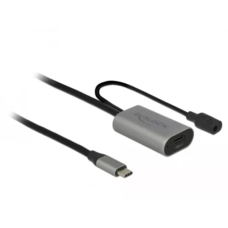 Delock USB-20225 Power Adapter Grey