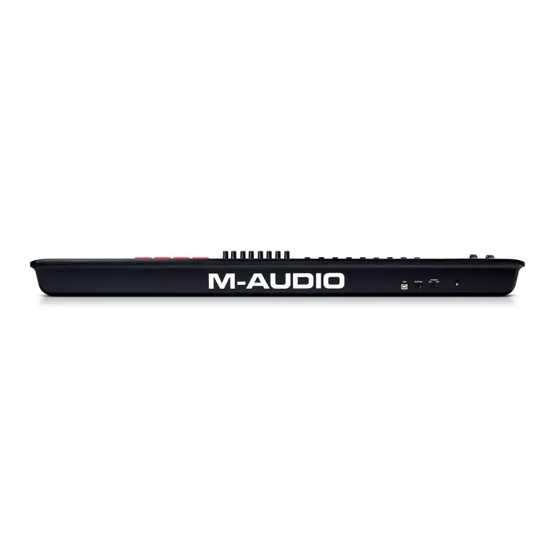 MIDI keyboard M-Audio Oxygen 61 MKV — 61-key USB controller with 16 pads, 8 knobs, display, pitch bend (black)