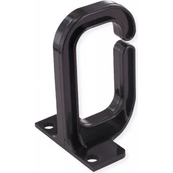VALUE cable eyelet, 40×80 mm, Plastic, black (26.99.0323)