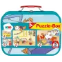 Bobo Siebenschläfer Puzzle-Box in metal case (2x 26 Pieces, 2x 48 Pieces)