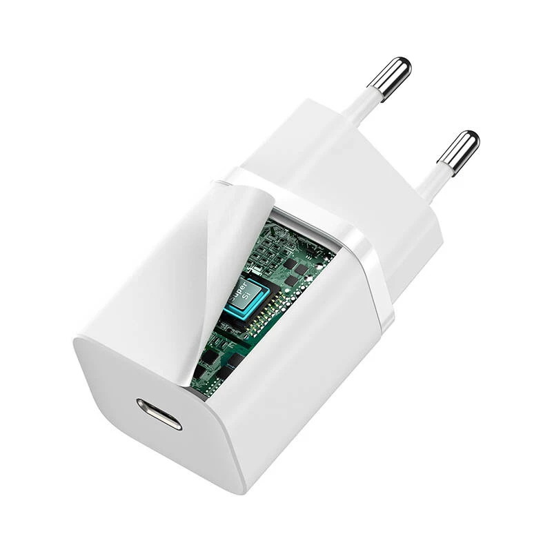 Baseus CCSUP-J02 Mobile Device Charger Universal White AC Fast Charging
