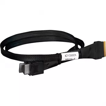 Internal SAS cable RAIDSONIC MB206L-B slim 50 cm SAS 8i to OCuLink 4i