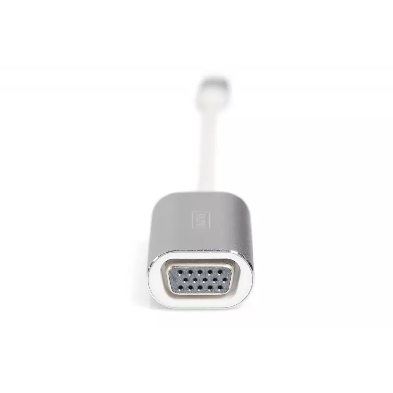 DIGITUS DA-70837 Adapter graficzny VGA 1080p FHD to USB 3.0 Type C, aluminiowy