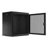 Wall mounted rack Lanberg WF01-6412-23B 12U Black IP20