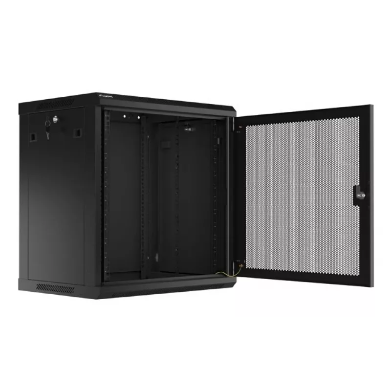 Wall mounted rack Lanberg WF01-6412-23B 12U Black IP20