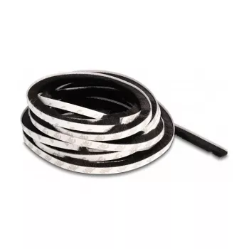 DeLOCK Brush Strip self-adhesive 10 mm length 5 m black