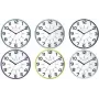 Quartz wall clock Unilux POP Round 28 cm, battery AA 1.5V, black