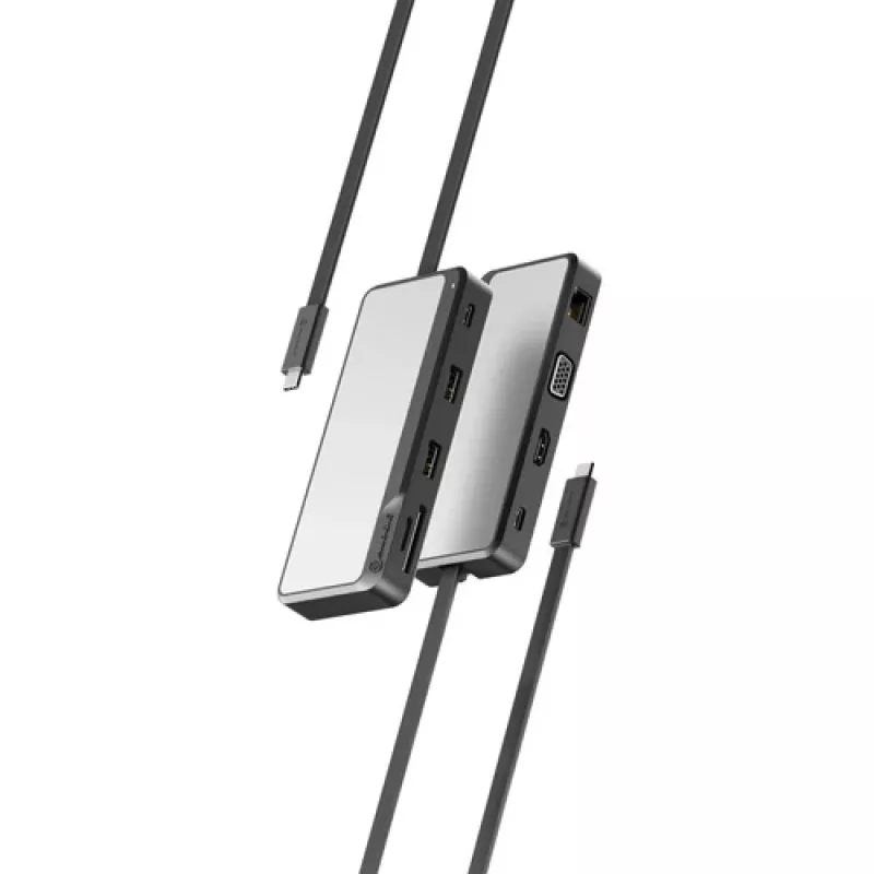 ALOGIC Fusion Pro TOUR USB-C Travel Dock Wired USB 3.2 Gen 1 100W