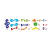 Ball track construction set Ascato model 117607 — 78 pieces, modular marble run