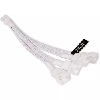 RGB splitter cable Alphacool 18728 plastic white 150mm