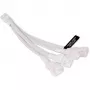 RGB splitter cable Alphacool 18728 plastic white 150mm