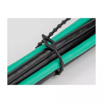 Beaded Cable Tie DeLOCK 19568 L 150 x W 2.4 mm black 100 pieces