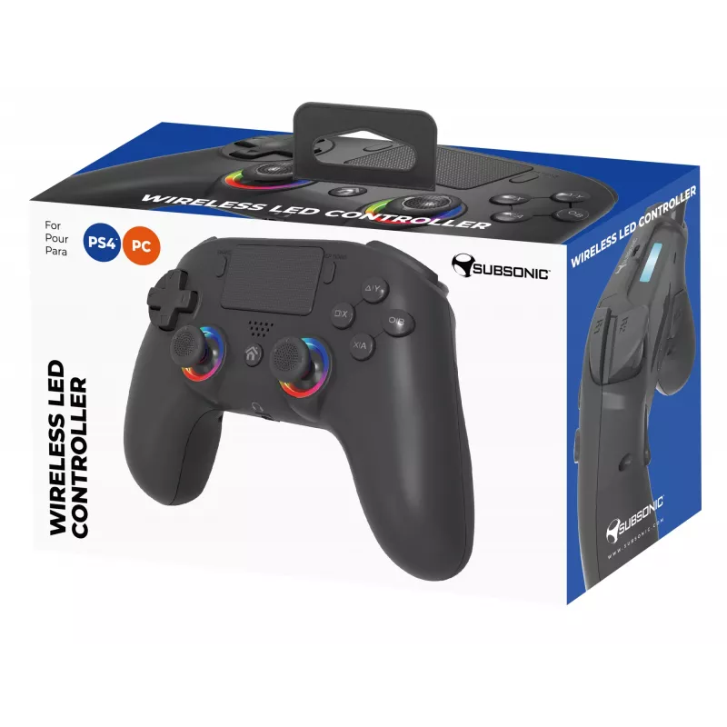 Gamepad Subsonic 147449 Black RF Wireless PC PlayStation 4