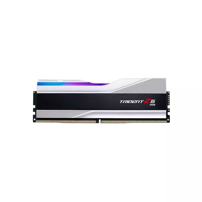 DIMM 32 GB DDR5-6000 (2x 16 GB) Dual-Kit, Arbeitsspeicher silber, F5-6000J3040F16GX2-TZ5RS, Trident Z5 RGB, INTEL XMP