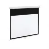 Electric screen 100 16:9 120 265x150 matte white with remote control