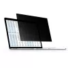Privacy filter for laptop QOLTEC 51052 — 15.6 inch (39.6 cm), 16:9, transparent, 345.4×194.3 mm
