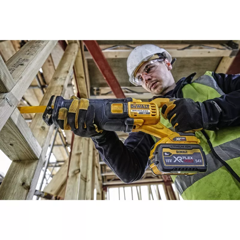 DEWALT DCS389NT reciprocating saw FlexVolt 54V TSTAK Black, Yellow