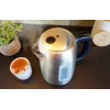 Electric kettle BLAUPUNKT EKS412 — 1.7 L stainless steel, 2200 W, water level indicator, 360° base