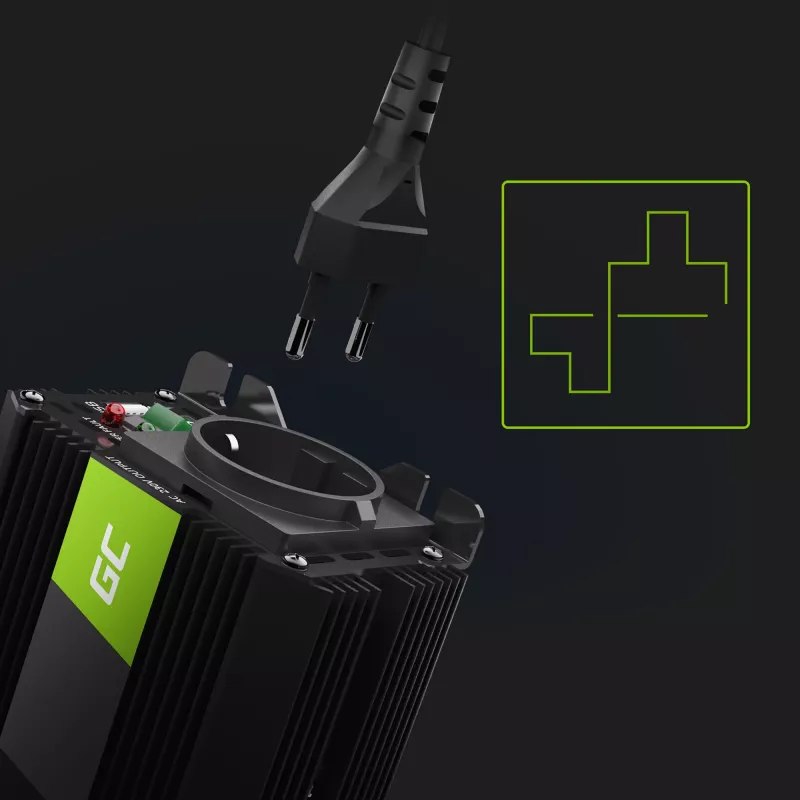 Power inverter 12V 150W/300W mod sin