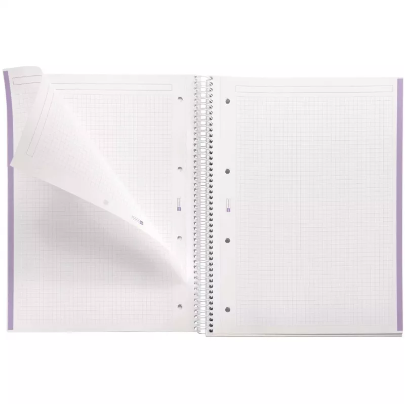 MIQUELRIUS College Notebook Emotions 1 squared DIN A4 inner margin (A460533)