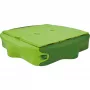 Sandbox Simba‑Dickie BIG 800056733, plastic, 1380×1380 mm, built‑in benches, green