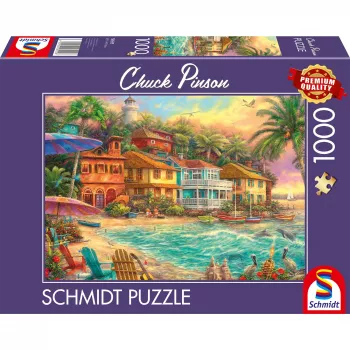 Chuck Pinson: Inselzeit, Puzzle 1000 Pieces