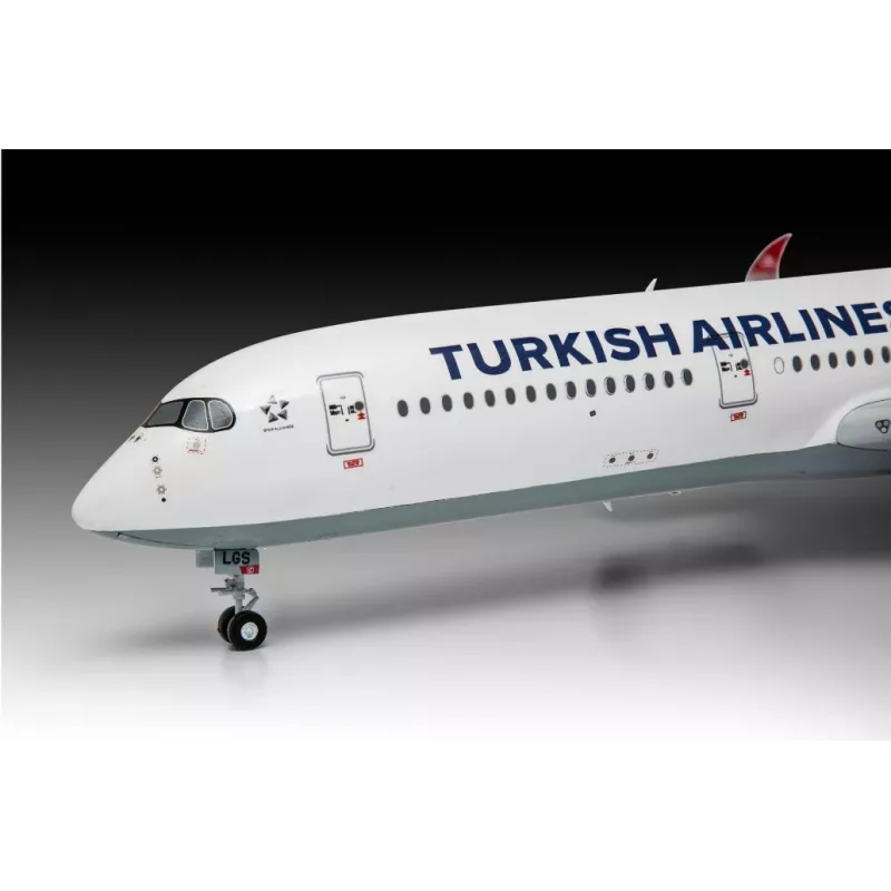 Plastic model aircraft REVELL Airbus A350-900 Turkish Air 1/144 scale