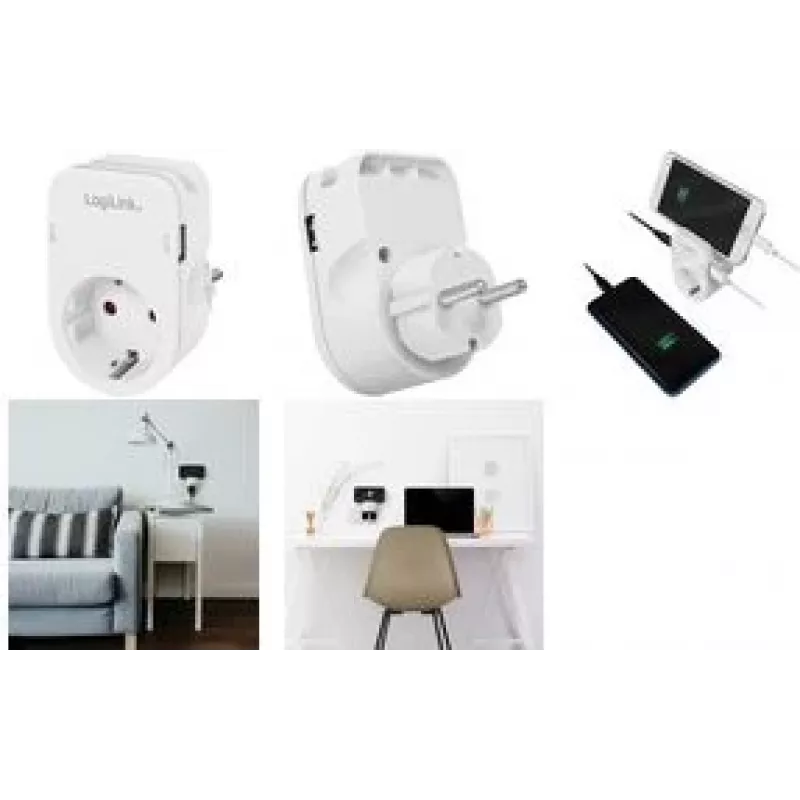 Logilink PA0247 Connectivity Accessory White