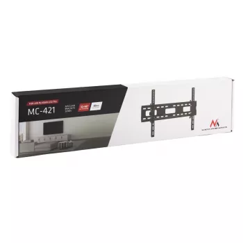 Maclean TV MC-421 Wall Mount Bracket 32 -90 VESA 600x400 80kg Tilting Universal Adjustable Spirit Level Accessories Flat Slim
